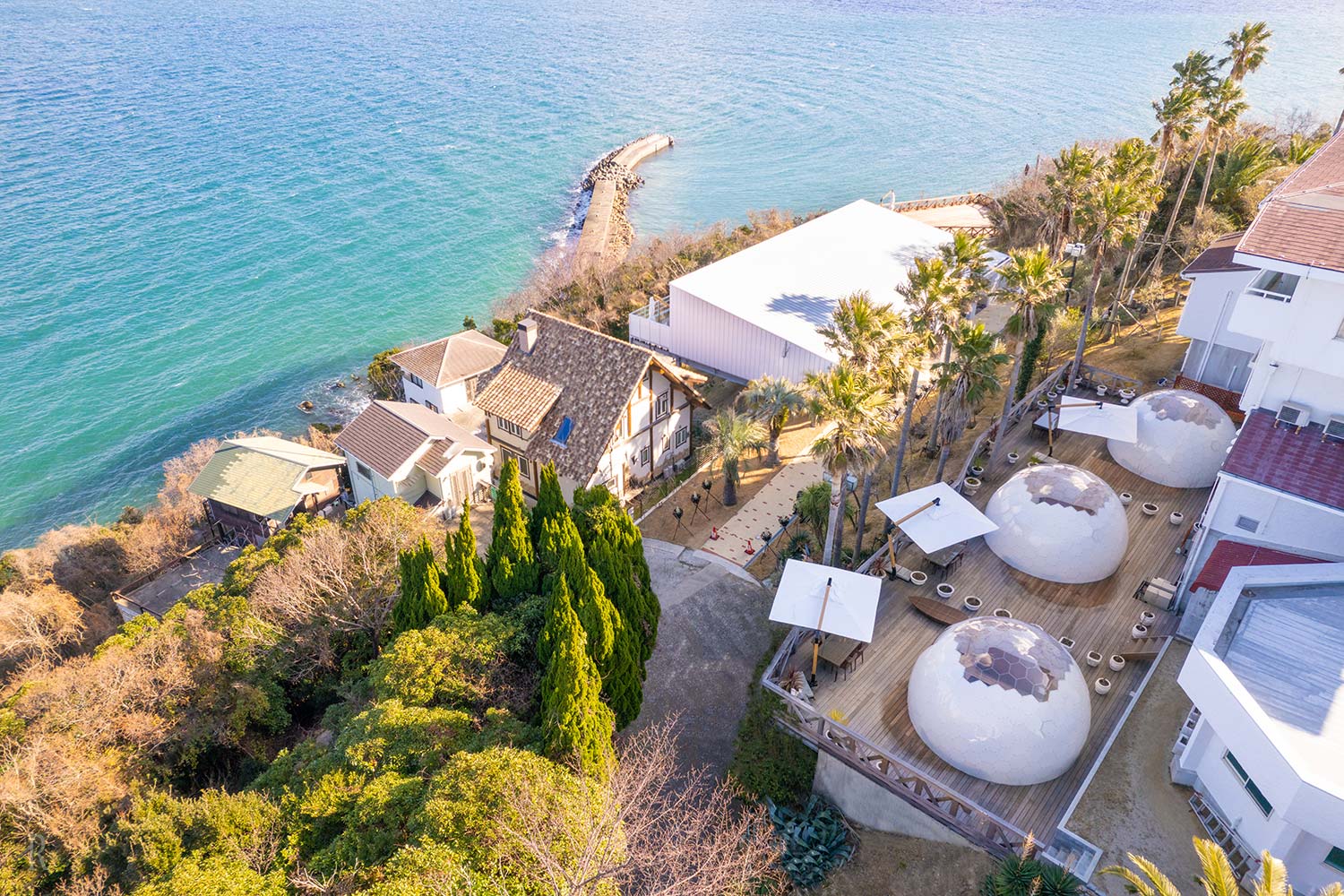 瀬戸内海を望む絶景オーシャンビューグランピング